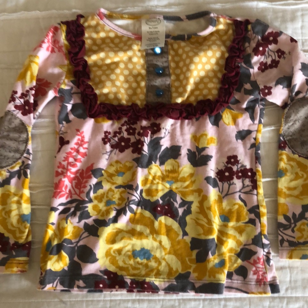 Persnickety Long-sleeved Shirt Size 5 Colorful